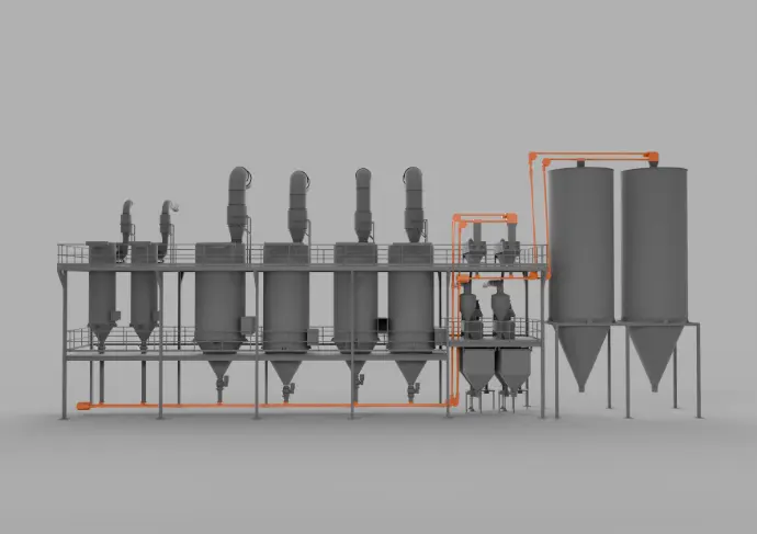 Bran Handling Using Multi Directional Conveyor
